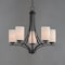Maxim Lighting Deven 5-Light Chandelier 20035SWBK - alternate 2
